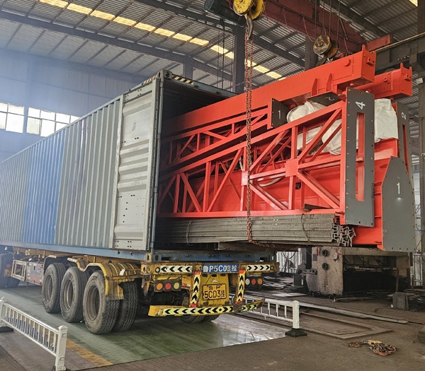 雙梁起重機(jī)發(fā)貨現(xiàn)場